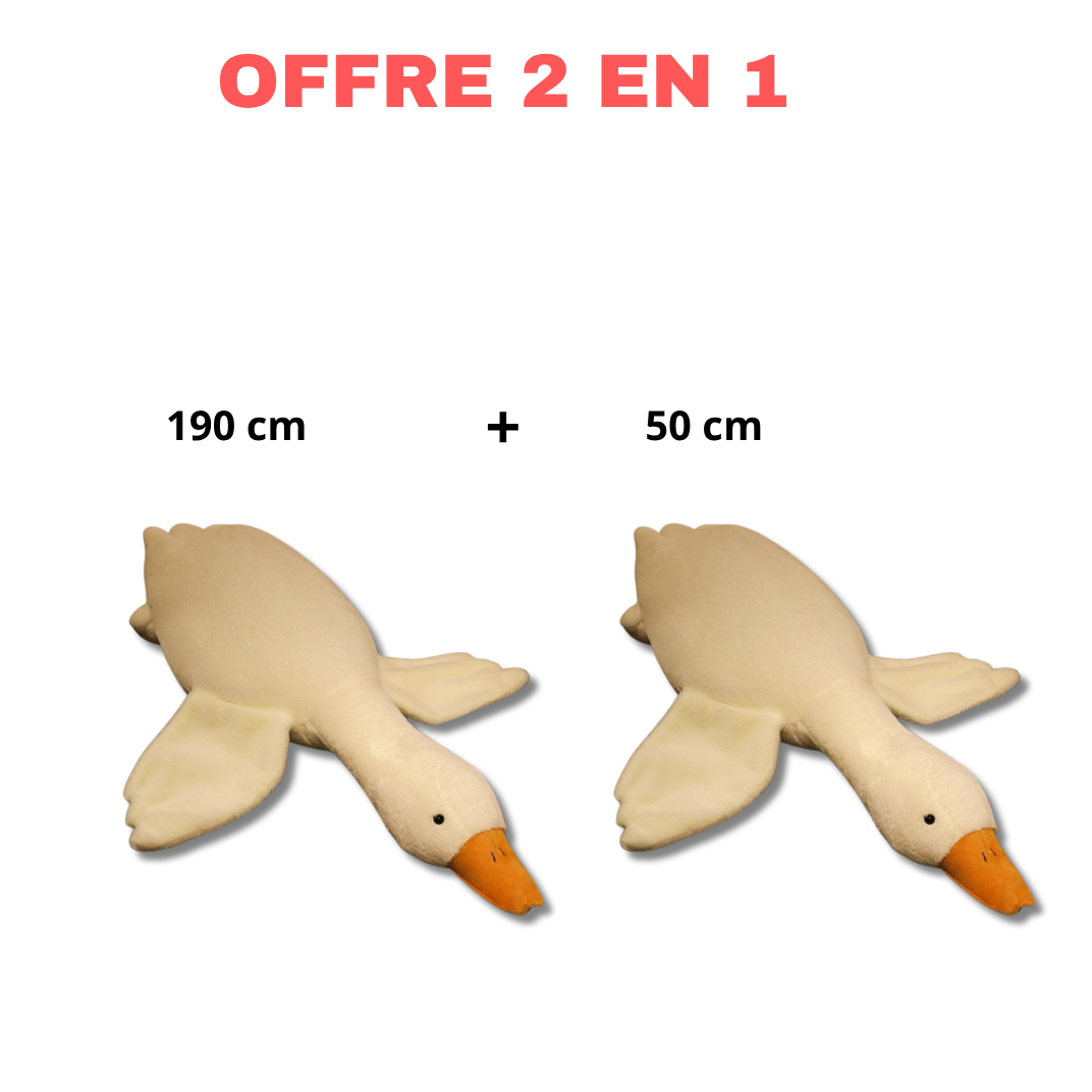 ENORME Peluche d'oie